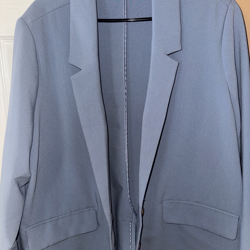 Old Navy Oversized Light Blue Women's Blazer
